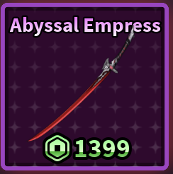 Abyssal Empress - Sailor Piece