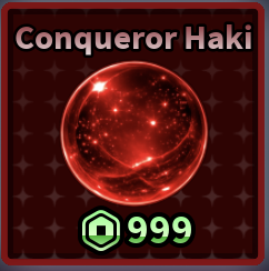Conqueror Haki Gamepass